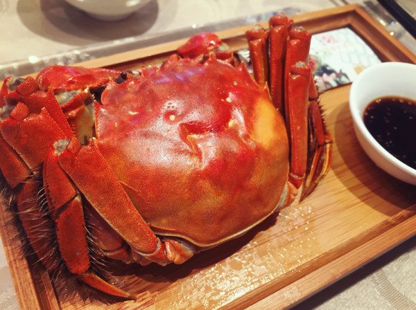 微山湖满黄大螃蟹3两母 实拍图4